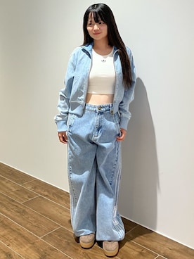 KMさん(レディース・156cm)の夏コーディネート
