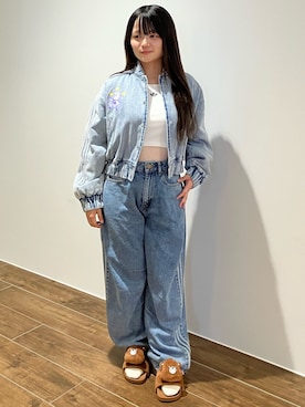 KMさん(レディース・156cm)の夏コーディネート