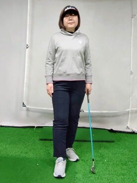 「adabat（アダバット）のアイテム」を使った、tomoさん（レディース・161cm）の春コーディネート