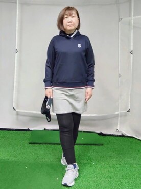 「adabat（アダバット）のアイテム」を使った、tomoさん（レディース・161cm）の春コーディネート