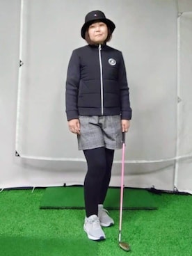 「adabat（アダバット）のアイテム」を使った、tomoさん（レディース・161cm）の冬コーディネート