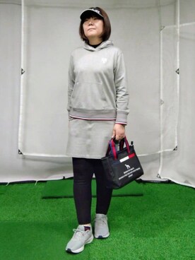 「adabat（アダバット）のアイテム」を使った、tomoさん（レディース・161cm）の春コーディネート