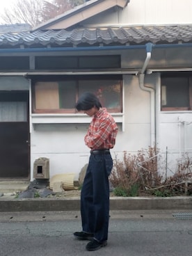 「Eddie Bauer（エディーバウアー）のアイテム」を使った、yamzakiさん（メンズ・178cm）の春コーディネート