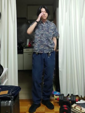 「TIMEX（タイメックス）のアイテム」を使った、yamzakiさん（メンズ・178cm）の春コーディネート