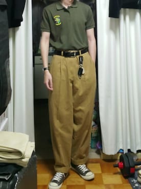 「TIMEX（タイメックス）のアイテム」を使った、yamzakiさん（メンズ・178cm）の春コーディネート