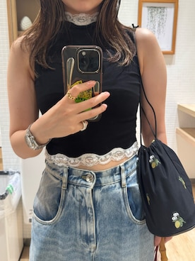 「LOEFF（ロエフ）のアイテム」を使った、naaさん（レディース・164cm）の夏コーディネート