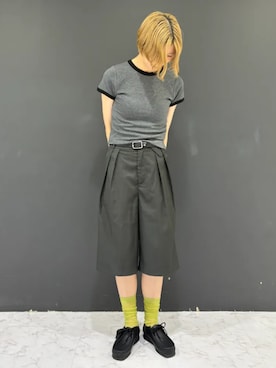 「ワラビー」｜Clarks Japanさん（レディース・167cm）の夏コーディネート