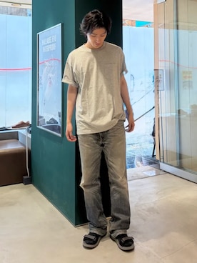「Clarks（クラークス）のアイテム」を使った、Clarks Japanさん（メンズ・175cm）の夏コーディネート