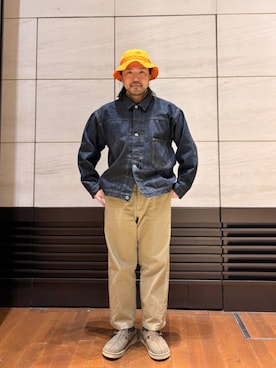 「モカシン」｜Clarks Japanさん（メンズ・169cm）の春コーディネート