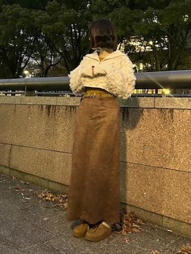 Clarks Japanさん（レディース・163cm）の冬コーディネート