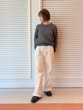 「モカシン」｜Clarks Japanさん（レディース・162cm）の春コーディネート