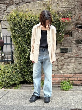 「Clarks（クラークス）のアイテム」を使った、Clarks Japanさん（レディース・167cm）の春コーディネート