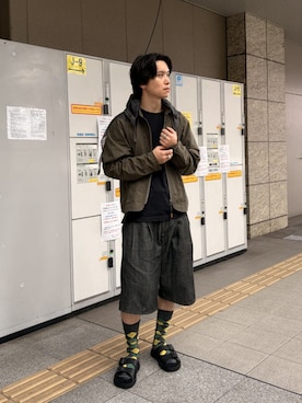 Clarks Japanさん（メンズ・170cm）の夏コーディネート