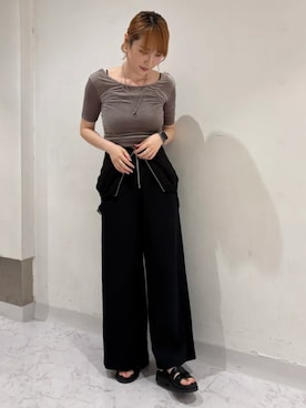 「クラークス」｜Clarks Japanさん（レディース・163cm）の夏コーディネート