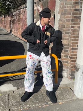 Clarks Japanさん(メンズ・170cm)の冬コーディネート