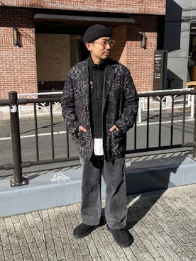 Clarks Japanさん（メンズ・158cm）の冬コーディネート