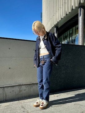 Clarks Japanさん（レディース・156cm）の冬コーディネート