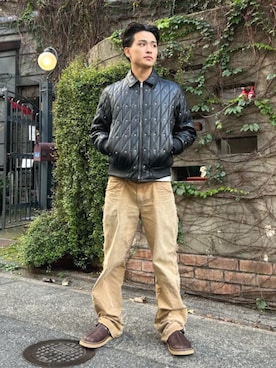 Clarks Japanさん(メンズ・175cm)の冬コーディネート