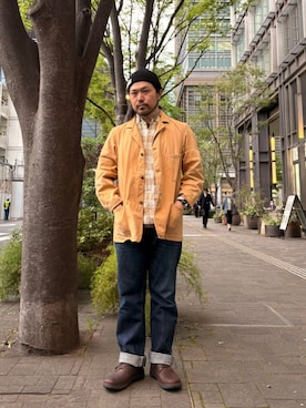 「アウトドア」｜Clarks Japanさん（メンズ・169cm）の春コーディネート