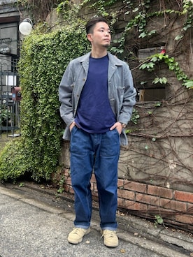 Clarks Japanさん（メンズ・168cm）の冬コーディネート