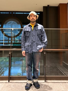 「アウトドア」｜Clarks Japanさん（メンズ・169cm）の春コーディネート