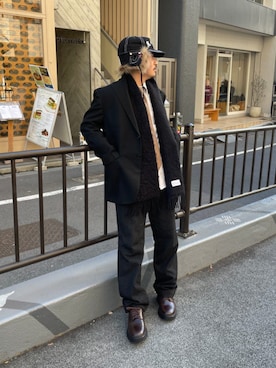 Clarks Japanさん(メンズ・170cm)の冬コーディネート