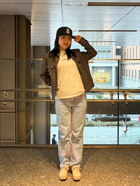 「モカシン」｜Clarks Japanさん（レディース・165cm）の春コーディネート