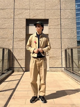 Clarks Japanさん（メンズ・170cm）の春コーディネート