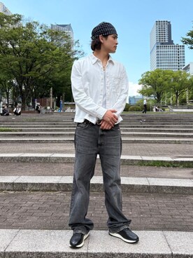 Clarks Japanさん（メンズ・175cm）の夏コーディネート
