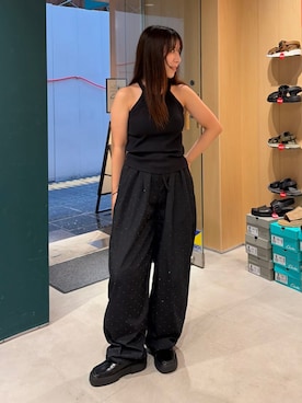 「Clarks（クラークス）のアイテム」を使った、Clarks Japanさん（レディース・153cm）の夏コーディネート