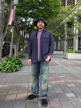 「アウトドア」｜Clarks Japanさん（メンズ・169cm）の春コーディネート