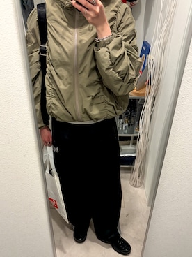 「Needles（ニードルス）のアイテム（パンツ）」を使った、chanmio1213さん（レディース・162cm）の春コーディネート