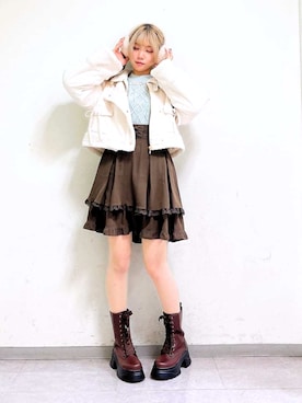 Kokoさん（レディース・160cm）の冬コーディネート