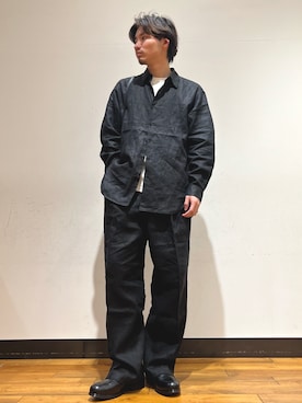 「PIENI（ピエニ）のアイテム」を使った、ktrrrrrさん（メンズ・168cm）の春コーディネート