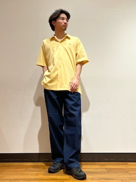 「LACOSTE（ラコステ）のアイテム」を使った、ktrrrrrさん（メンズ・168cm）の春コーディネート