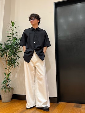 「THOMAS MASON（トーマス メイソン）のアイテム」を使った、ktrrrrrさん（メンズ・168cm）の春コーディネート
