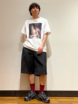 「ASICS（アシックス）のアイテム」を使った、ktrrrrrさん（メンズ・168cm）の春コーディネート
