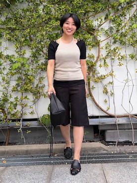 上村玲加さん(レディース・150cm)の夏コーディネート