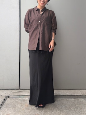 上村玲加さん（レディース・150cm）の夏コーディネート