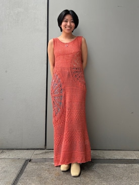 上村玲加さん(レディース・150cm)の夏コーディネート