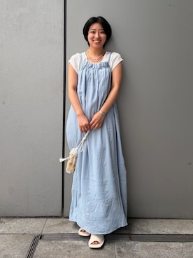 上村玲加さん（レディース・150cm）の夏コーディネート