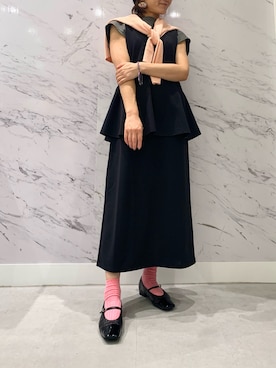 「HIMIKO（ヒミコ）のアイテム」を使った、卑弥呼 MOP岡崎店さん（レディース・159cm）の秋コーディネート