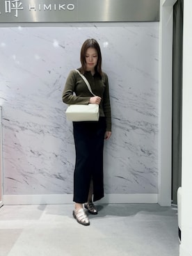 「マキシスカート」｜卑弥呼 MOP岡崎店さん（レディース・163cm）の春コーディネート