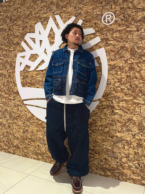 Timberland（ティンバーランド） デニムジャケット gジャン ハイバード