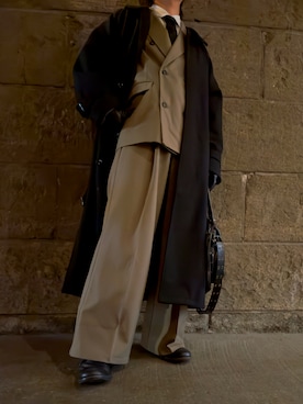 はちさん（メンズ・169cm）の春コーディネート