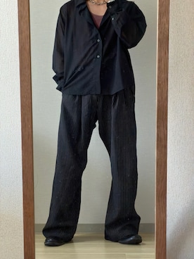 「PADRONE（パドローネ）のアイテム（シューズ）」を使った、はち/hachiさん（メンズ・169cm）の春コーディネート