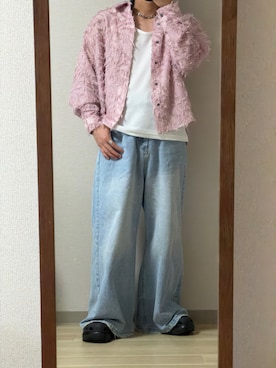 「crocs（クロックス）のアイテム（シューズ）」を使った、はち/hachiさん（メンズ・169cm）の春コーディネート