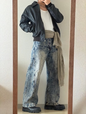 「CASPER JOHN（キャスパージョン）のアイテム」を使った、はち/hachiさん（メンズ・169cm）の春コーディネート