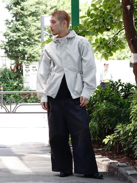 「WISM（ウィズム）のアイテム」を使った、YOSHIMURAさん（メンズ・170cm）の春コーディネート