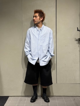 「WISM（ウィズム）のアイテム」を使った、YOSHIMURAさん（メンズ・170cm）の春コーディネート